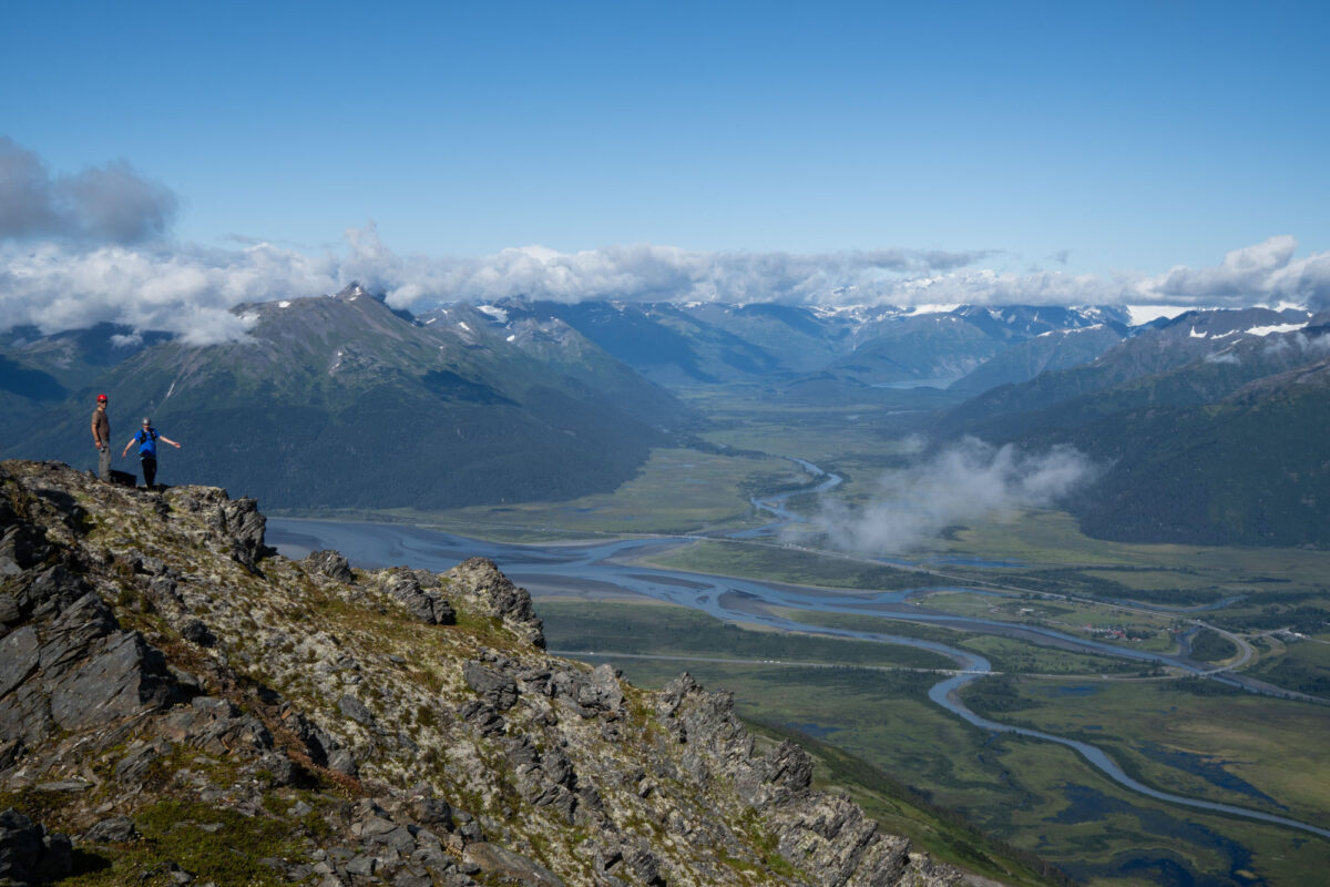 Looking across at 20-Mile.