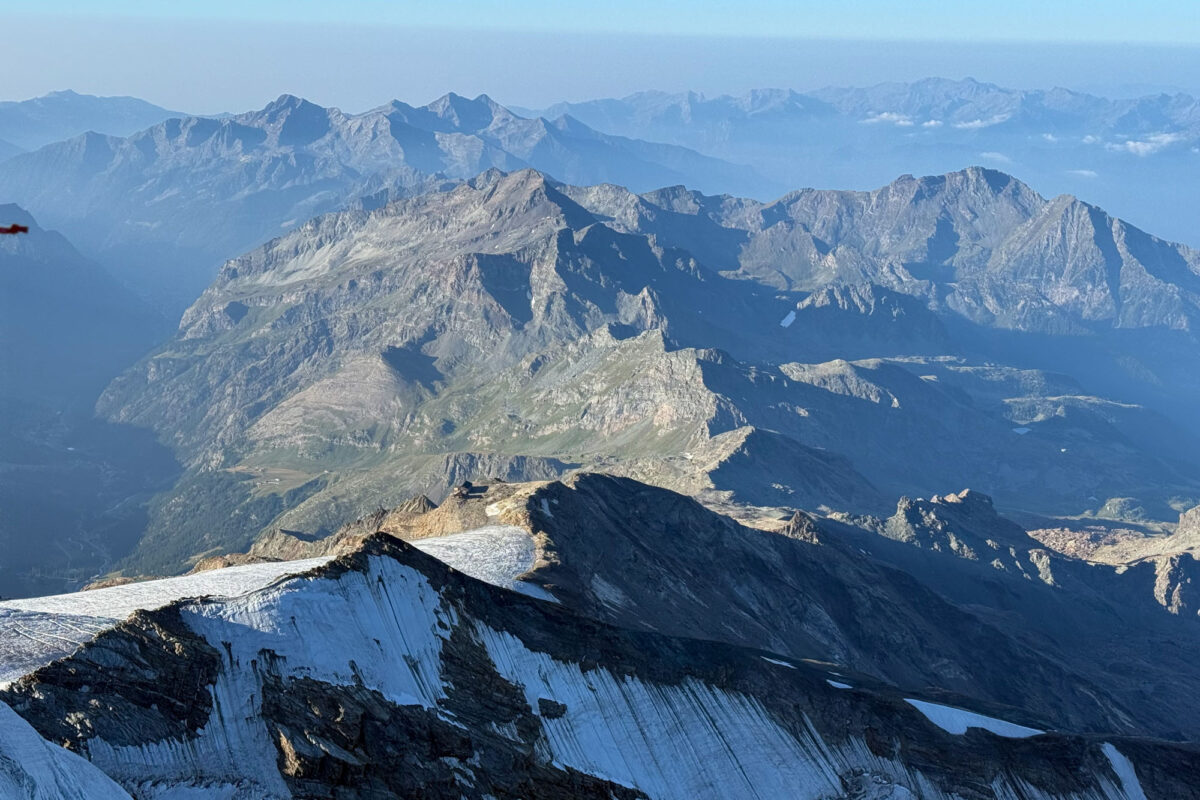View of Sella hut from Felkhorn.