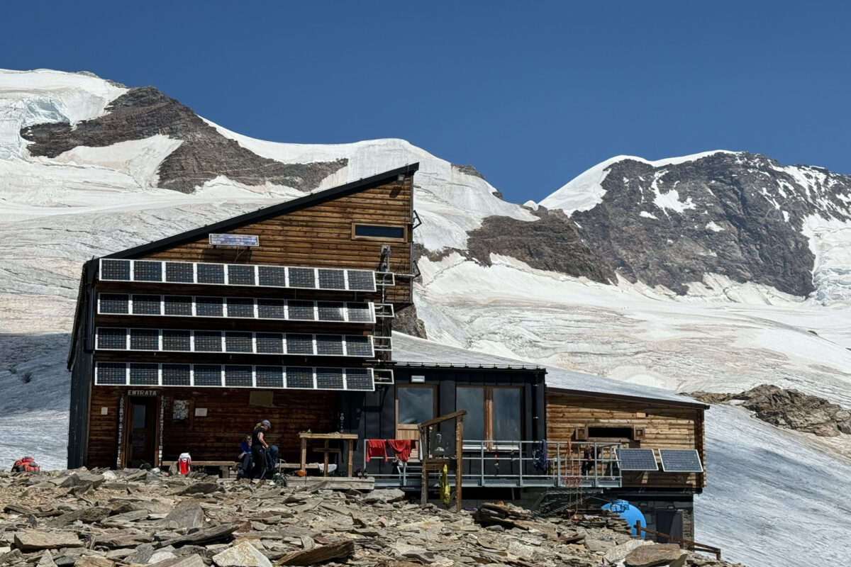 The Sella hut.